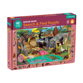 Misc. African Safari Search & Find Puzzle Book