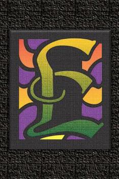 Paperback E: Monogram Letter Initial Internet Password Logbook: Keep track of usernames, passwords, web addresses in one easy and o Book