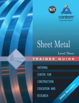 Paperback Sheet Metal Level 3 Trainee Guide [With Blueprints] Book