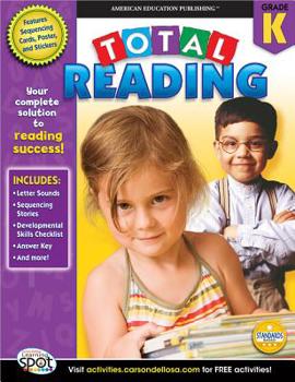 Paperback Total Reading, Grade K Book