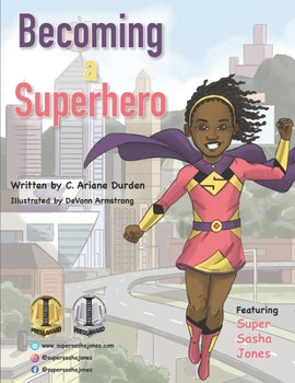 Paperback Becoming a Superhero Book
