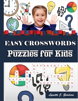 Paperback Easy Crossword Puzzles for Kids: 101 Crossword Easy Puzzle Books Book