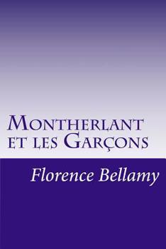 Paperback Montherlant et les Garçons [French] Book