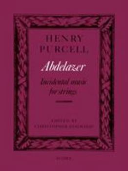 Paperback Abdelazer: Incidental Music for Strings, Score Book