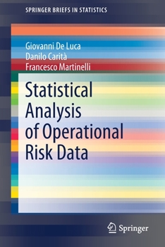 Paperback Statistical Analysis of Operational Risk Data Book
