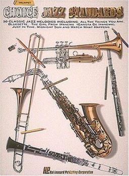 Paperback Choice Jazz Standards - Trumpet Book
