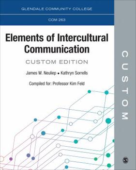 Paperback Elements of Intercultural Communication (COM 263) (CUSTOM) Book