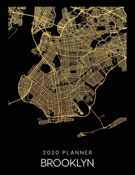 Paperback 2020 Planner Brooklyn: Weekly - Dated With To Do Notes And Inspirational Quotes - Brooklyn - New York Book