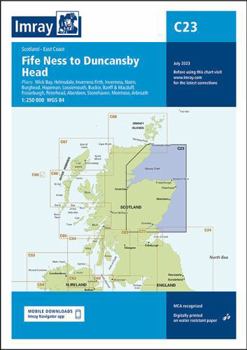 Map Imray C23 Fife Ness to Duncansby Head. Book