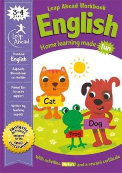 Leap Ahead: 3-4 Years English (Leap Ahead Workbook Expert)