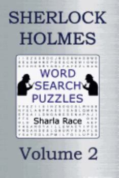 Paperback Sherlock Holmes Word Search Puzzles Volume 2: A Case of Identity and The Boscombe Valley Mystery Book