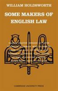 Paperback Some Makers of English Law Book