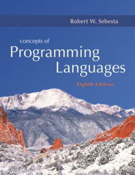 Hardcover Concepts of Programming Languages Book