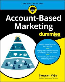 Paperback Account-Based Marketing for Dummies Book