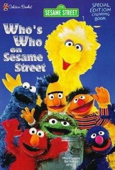 Paperback Who's Who on Sesame Street Book