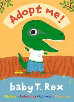 Paperback Adopt Me! Baby T. Rex Book