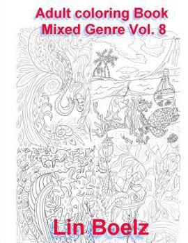 Paperback Adult coloring book Mixed Book