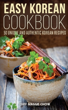 Paperback Easy Korean Cookbook Book