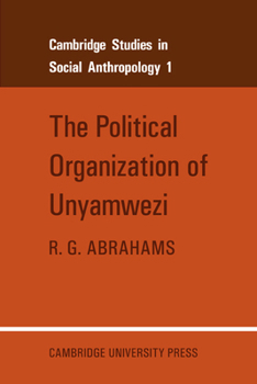 Paperback The Political Organization of Unyamwezi Book