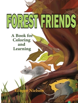 Paperback Forest Friends: A book for coloring and learning Book