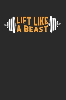 Paperback Lift like a Beast: Workoutplaner für Fitnesssportler und Gewichtheber [German] Book