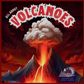 Paperback All About Volcanoes [Large Print] Book