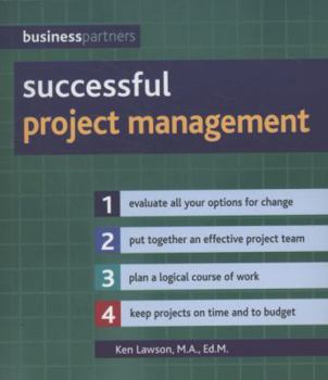 Paperback Successful Project Management. Ken Lawson Book