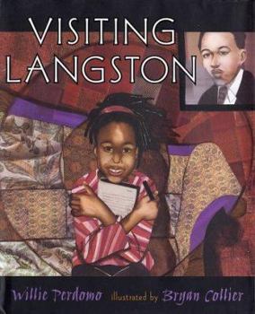 Hardcover Visiting Langston Book