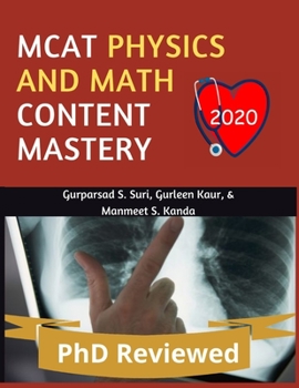 Paperback MCAT Physics and Math Content Mastery Book