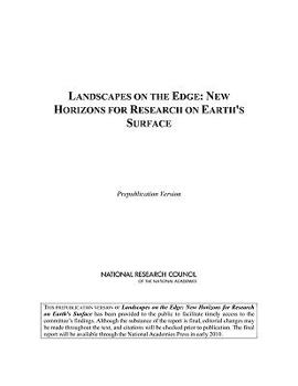 Paperback Landscapes on the Edge: New Horizons for Research on Earth's Surface Book