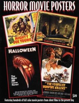 Paperback Horror Movie Posters Book