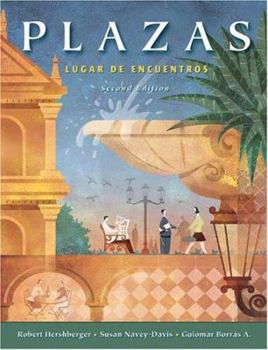 Hardcover Plazas: Lugar de Encuentros (with Audio CD S) [With CD (Audio)] Book