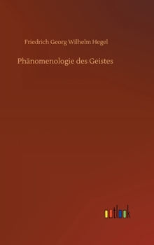 Hardcover Phänomenologie des Geistes [German] Book