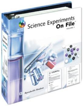 Hardcover Science Experiments on File Book