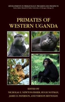 Hardcover Primates of Western Uganda Book