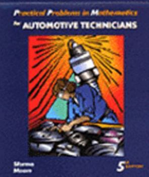 Paperback Practical Problems in Math for Automotive Technicians Book