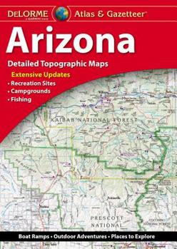 Paperback Delorme Atlas & Gazetteer: Arizona Book