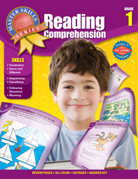 Paperback Reading Comprehension, Grade 1 Book