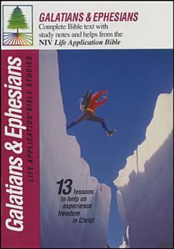 Paperback Life Application Bible Studies: Galatians & Ephesians: Niv84 Book