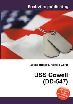Paperback USS Cowell (DD-547) Book