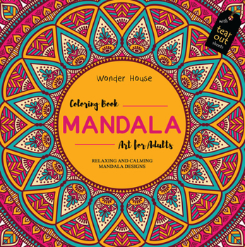 Paperback Mandala Art: Colouring Books for Adults with Tear Out Sheets Book