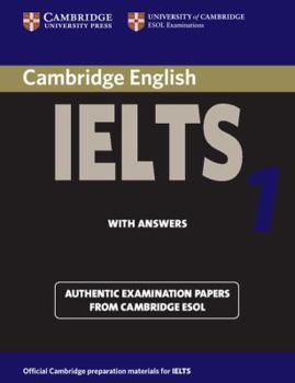 Paperback Cambridge Practice Tests for IELTS 1 Self-study Student's Book (IELTS Practice Tests) Book