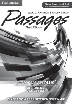 Hardcover Passages All Levels Presentation Plus Site License Pack Book
