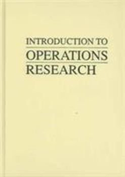 Hardcover Introduction to Operations Research Book