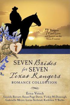 Paperback Seven Brides for Seven Texas Rangers Romance Collection Book