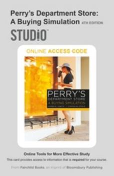 Printed Access Code Perry's Department Store: A Buying Simulation: Studio Access Card Book