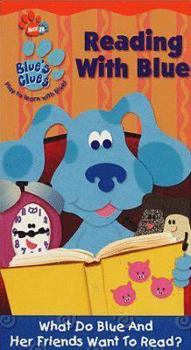 VHS Tape Blue's Clues:Reading With Blue Book