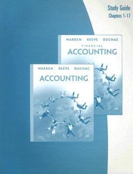 Paperback Accounting, 22e or Financial Accounting, 10e Study Guide: Chapters 1-17 Book