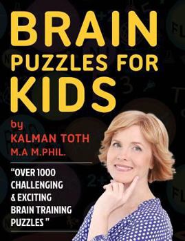 Paperback Brain Puzzles For Kids Book