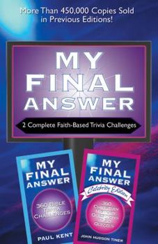 Paperback 2-In-1 Bible Trivia: My Final Answer / My Final Answer Celebrity Edition Book